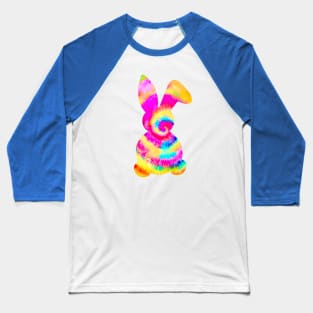 Easter Bunny Tie Dye Girls Gift Happy Easter Womens Apparel Baseball T-Shirt